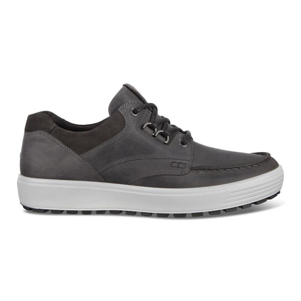 Mens Sneakers - ECCO Soft 7 Tred - Dark Grey - 5728QSUXY